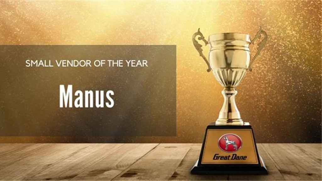 Great Dane Award: Small Vendor of the Year