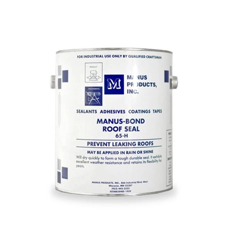 Applying 65-H neoprene-based sealant with a trowel to surfaces like wood and fiberglass highlights its strong adhesion and weather resistance.